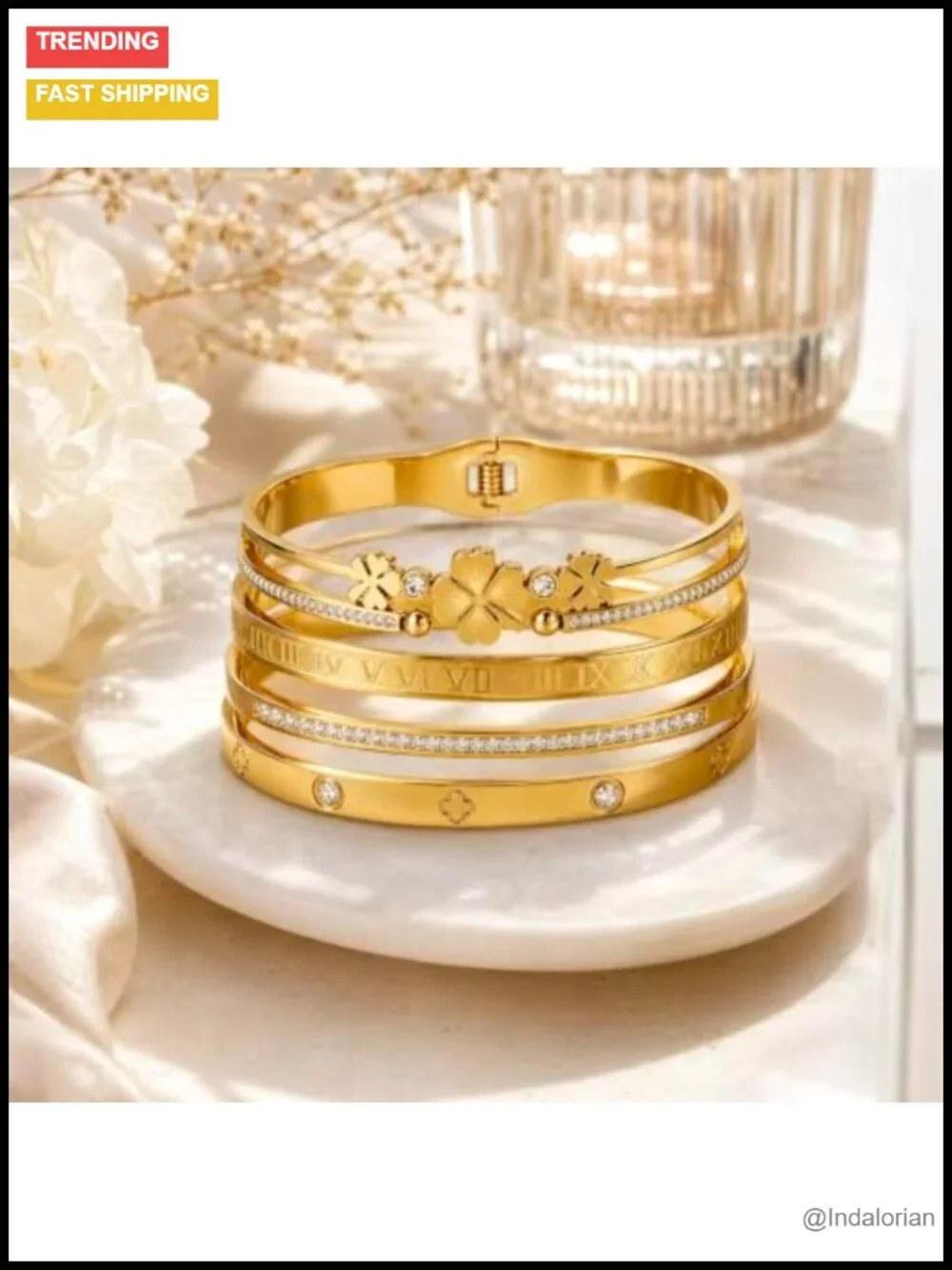 N/A elegant stackable